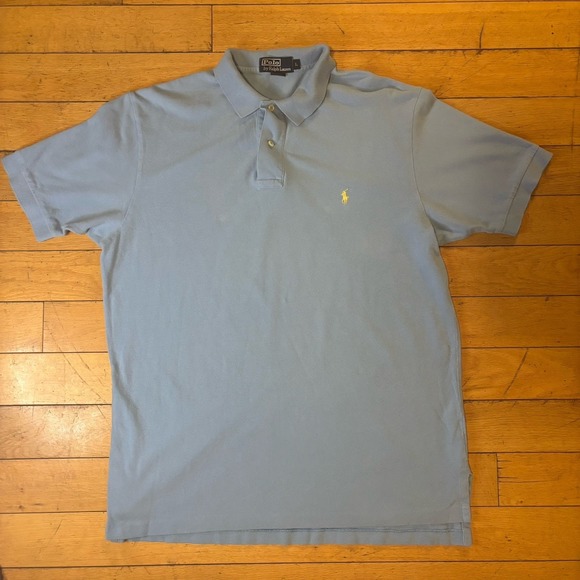Polo Ralph Lauren Other - Polo Ralph Lauren Light Blue Men's Polo Shirt Size L Embroidered